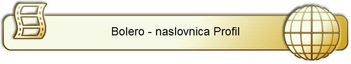 Bolero - naslovnica Profil